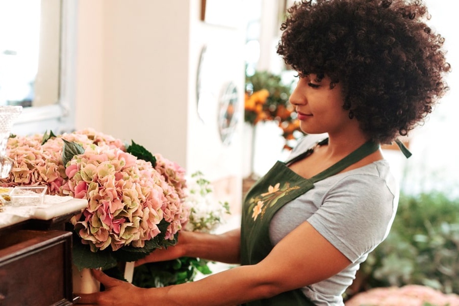 Flower delivery across Lagos, Nigeria